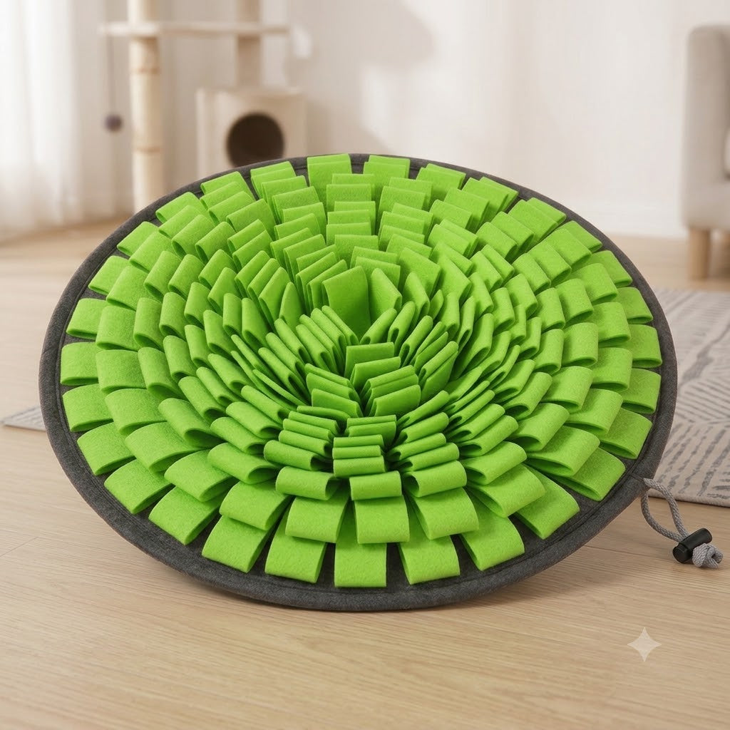 Interactive Dog Snuffle Mat – Slow Feeder & Mental Stimulation Toy for Dogs